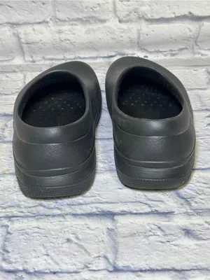 Crocs On The Clock Work Slip On Size Men 7 W 9 Shoes Black Comfort Clogs 205073 thumbnail 6