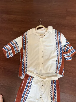 Anthropologie Matching Linen Set Small thumbnail 5