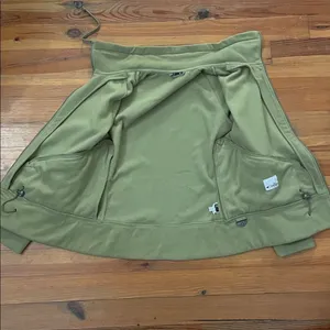 Oakley Olive Green Full Zip Fleece Jacket Womens Size XL Outdoors thumbnail 4