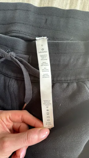 Lululemon Scuba Joggers Black thumbnail 8