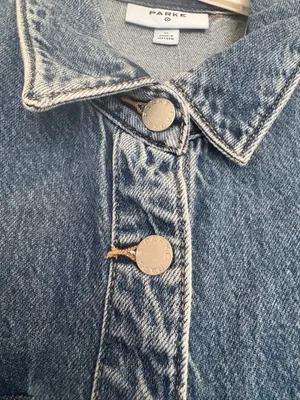 Parke x Target Denim XLarge Workwear Shacket thumbnail 4