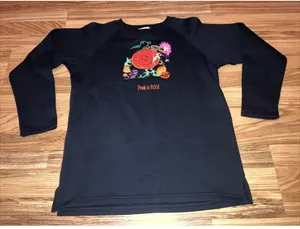 Quacker Factory Women’s Halloween Embroidery‎ Crewneck Sweatshirt XS thumbnail 1