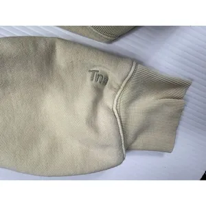 TNA Cozy AF Fleece Zip Up Hoodie Sweatshirt‎ Beige Casual Comfort Size 2 thumbnail 11