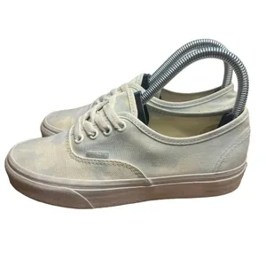 Vans Authentic Bleach Wash‎ Low-Top Lace-Up Sneakers Women's Size 6 thumbnail 7