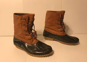 The Original duck boot Arianna winter snow rain mid calf boot women size 7.5 M thumbnail 2