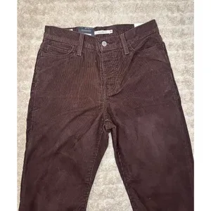 Levi's vintage-inspired button-fly Wedgie Straight corduroy pants Size 28x28 thumbnail 2