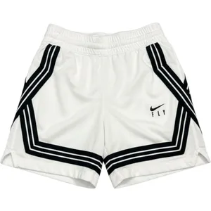 Nike Fly Basketball Shorts Womens XS White Black Dri-FIT Mesh Athletic Striped thumbnail 1
