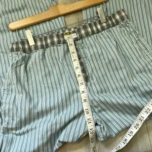 Urban Outfitters Pants cotton striped avril boxer low rise womens Blue (medium) thumbnail 8