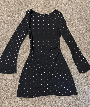 Black cider dress thumbnail 1