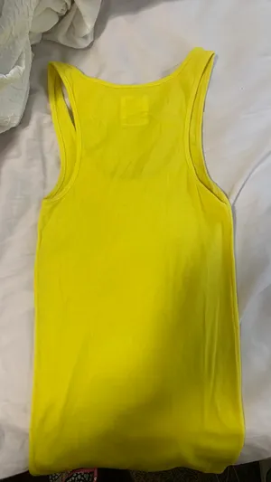 PINK Victoria’s Secret Yellow Tank Top thumbnail 2