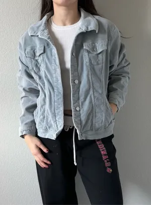 Sonoma Blue Denim Corduroy Jacket thumbnail 1