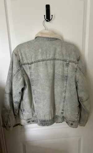 American Eagle Outfitters Cozy Jean Jacket thumbnail 3