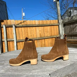 Loeffler Randall Women's Anabelle Clog Boot 5 Cacao‎ Brown Ankle Boots thumbnail 6