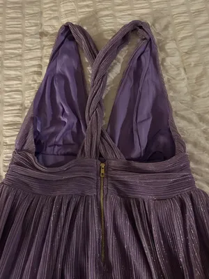 Purple Hoco Dress Size M thumbnail 3