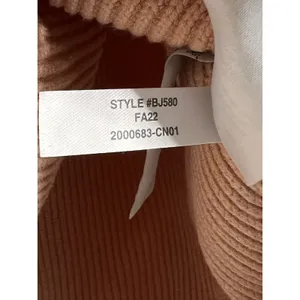 J.Crew Ribbed Knit Sweater Women's Medium Peach Long Sleeve Crew Neck Pullover thumbnail 4
