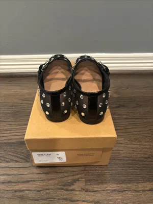 Bibi Lou Naila flat in black Size 8 thumbnail 4
