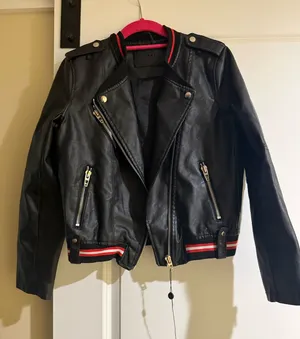 BLANKNYC Jacket Leather Black Small Women’s Faux thumbnail 1
