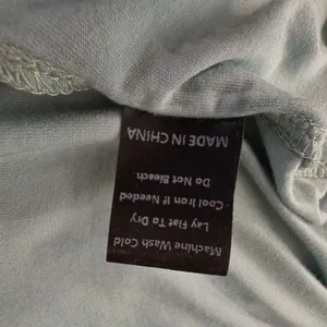 POL V Neck Top Women LG Sage Green Long Sleeve Minimalist Lightweight Capsule‎ thumbnail 6