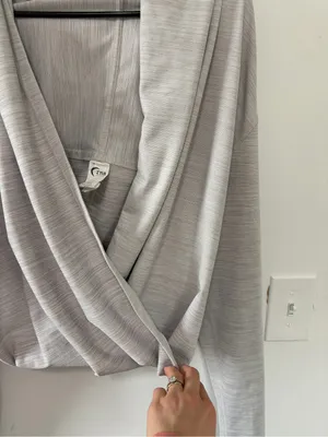 Zyia Haze Yoga Shawl Crossover- XS thumbnail 5