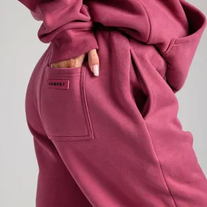 NWT COMFRT DND TRAVEL SWEATPANTS BERRY Medium thumbnail 3