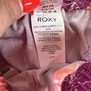Roxy Bell Bottom Blooms No Bad Waves‎ Board Shorts Womens Small Floral NWT thumbnail 8