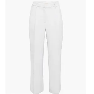 NWT aritzia Wilfred effortless pants suit dress slacks frozen grey gray short 2 thumbnail 1