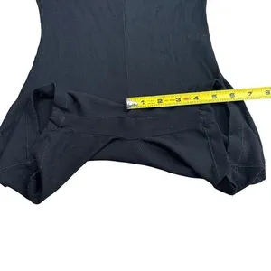 Skims Women's M Soft Lounge‎ Scoop Romper Black Ribbed Loungewear Minimalist thumbnail 10