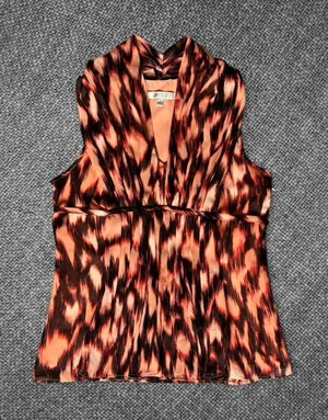Jennifer lopez abstract print sleeveless thumbnail 1