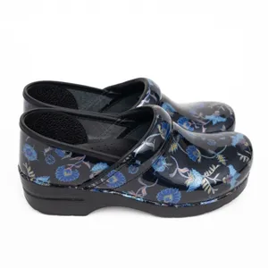 Dansko. Blue Garden Patent Clog.‎ thumbnail 10