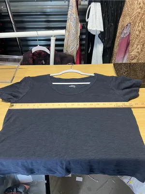 M.M.LaFleur Kenya‎ Organic Cotton Slub Tee Dark Navy Medium thumbnail 8