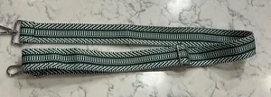 Green & White‎ Striped Crossbody Bag Replacement Strap thumbnail 1