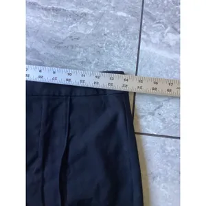 Reformation Black Pintuck High Rise Wide Leg Trousers Pants Size 6 thumbnail 2