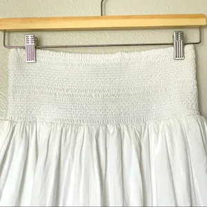Lauren Ralph Lauren White Eyelet Cotton Broadcloth Skirt Size Medium NWT thumbnail 4