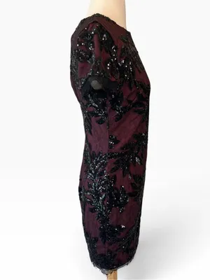Dress the Population Valerie Sequin Lace Dress thumbnail 6