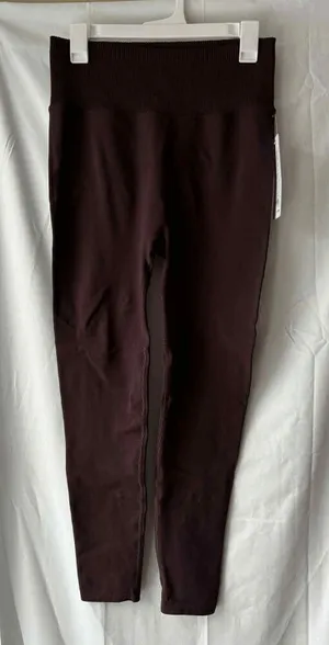 Rhone Evolve Seamless Legging in Brown Berry Womens Size Large thumbnail 1