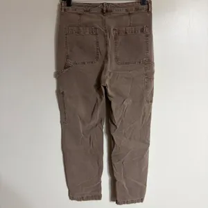 American Eagle Brown Carpenter Pants High Rise Utility Stretch Women Size 6 thumbnail 8