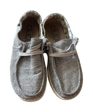 Women's Wendy gray 6 hey dude shoe slip‎ on thumbnail 1