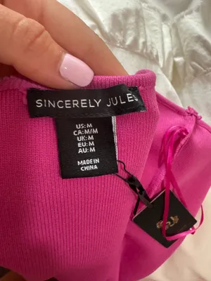 Sincerely Jules Pink mini dress thumbnail 2