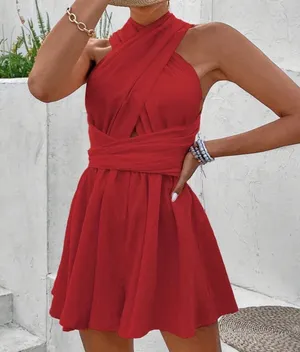Romper Red thumbnail 1