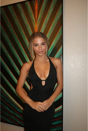 Long Black Dress Size XXS thumbnail 2