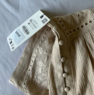 ZARA Peasant Blouse thumbnail 5