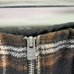 Hollister Women Black Plaid Stretch‎ Waist Ultra Hi-Rise Lined Skirt Size Medium thumbnail 8