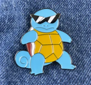 Squirtle Enamel Pin Blue thumbnail 1