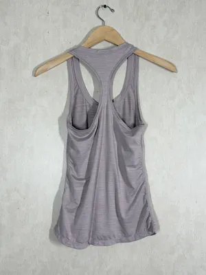 Vuori Women’s Lux Racerback Performance Tank Top in Pink XS thumbnail 5