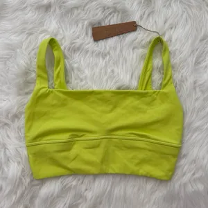 Skims Fits Everybody Square Neck Longline Bralette Daffodil Size XS thumbnail 2