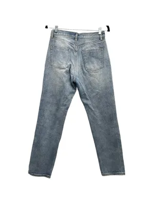 John Galt Medium Stone Wash Straight Leg Denim Jeans 27 thumbnail 4