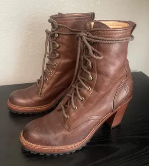 Frye Lucy Lace-Up Boots thumbnail 1