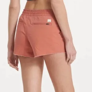Vuori Vintage Ripstop Shorts with Raw Hemline in Cinnamon thumbnail 2