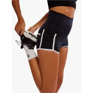 Free people Movement Black & White Shorts(Size XS) thumbnail 3
