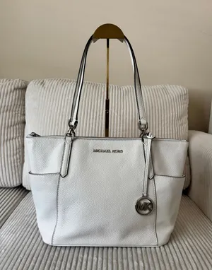 White Michael Kors Tote thumbnail 1